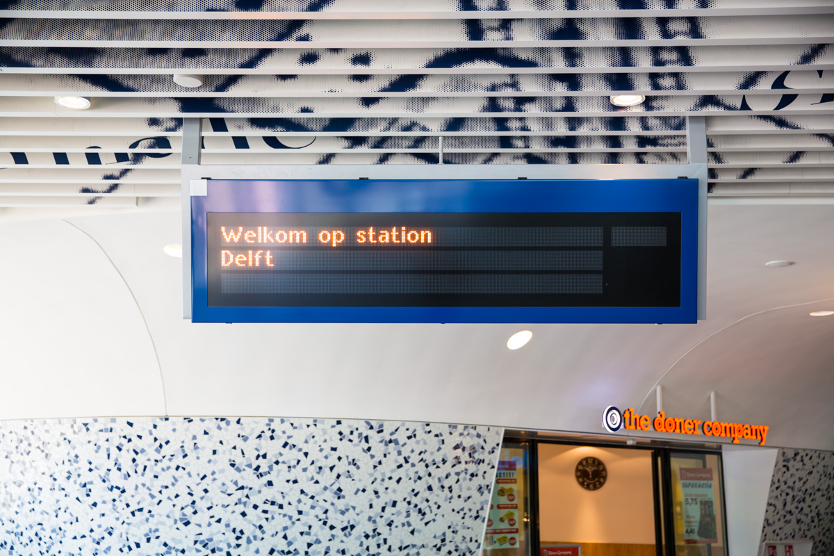 Beeldscherm storingsinformatie